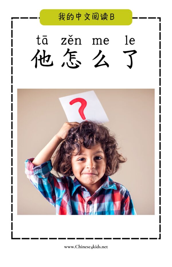 My Chinese Reading Level B 他怎么了