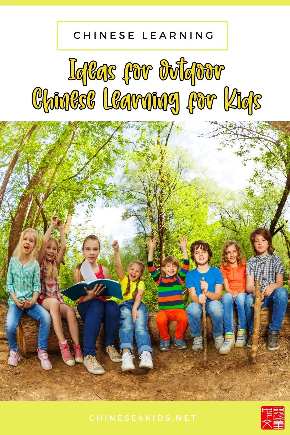 outdoor Chinese learning