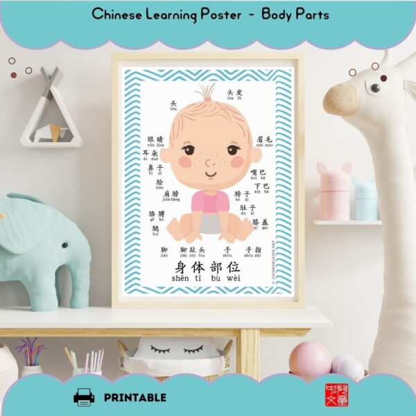 Chinese vocabulary learning poster bundle to help kids learn Chinese basic essential vocabulary better. #Chinese4kids #Chineseposters #Chinesevocabulary #vocabularyposters #Chineselearing #learnChinese #MandarinChinese #visualChinese #Chinesehomeschooling #Chinesedisplay #visualChinese