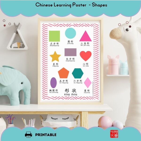Chinese vocabulary learning poster bundle to help kids learn Chinese basic essential vocabulary better. #Chinese4kids #Chineseposters #Chinesevocabulary #vocabularyposters #Chineselearing #learnChinese #MandarinChinese #visualChinese #Chinesehomeschooling #Chinesedisplay #visualChinese